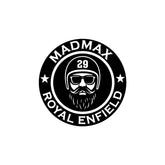 Royal Enfield Bullet 350 Winged Logo Sticker | Classic Rider Badge Decal